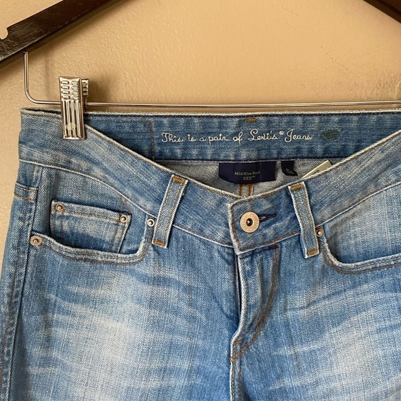 Vintage Y2K Levi’s Eco Green White Tag Low Mid Rise Bootcut Jeans - Picture 3 of 7